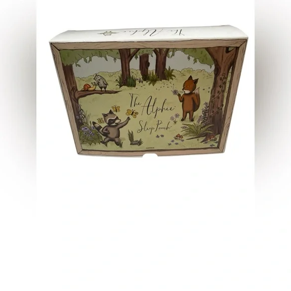 NEW OPEN BOX The Ollie World The Alphie Sleep Pouch - Blue "FOX" - Picture 4 of 5